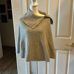 Gap poncho pullover sweater